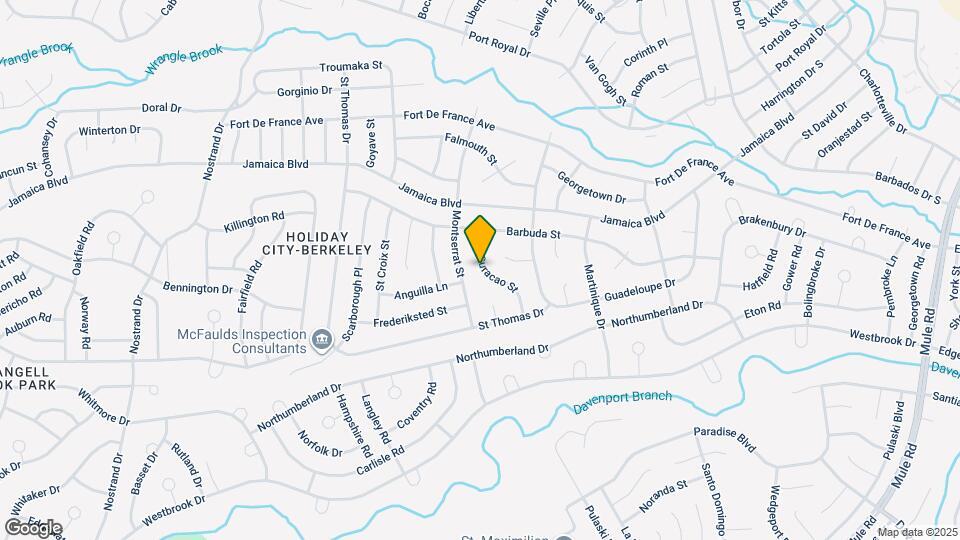 327 Curacao St Map and Location Details