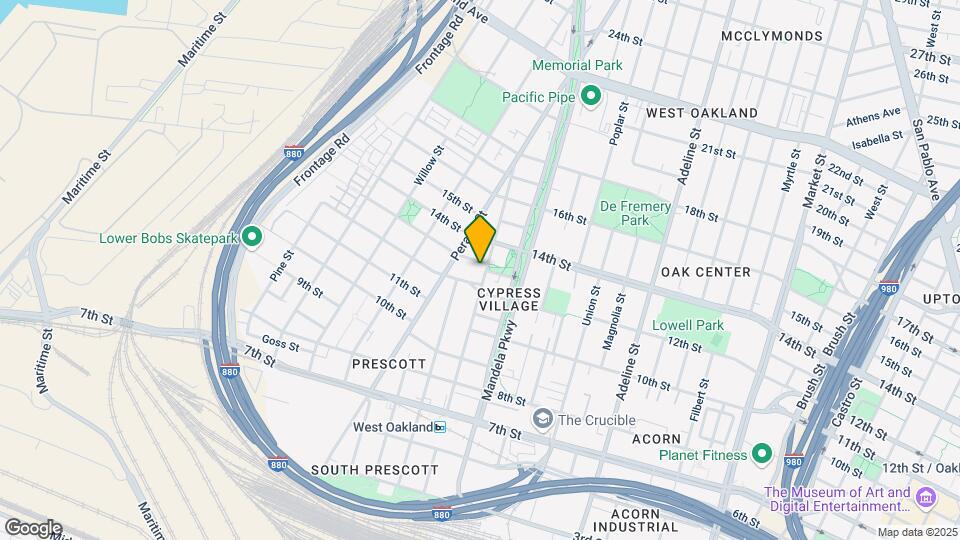 1451 13th St Map and Location Details