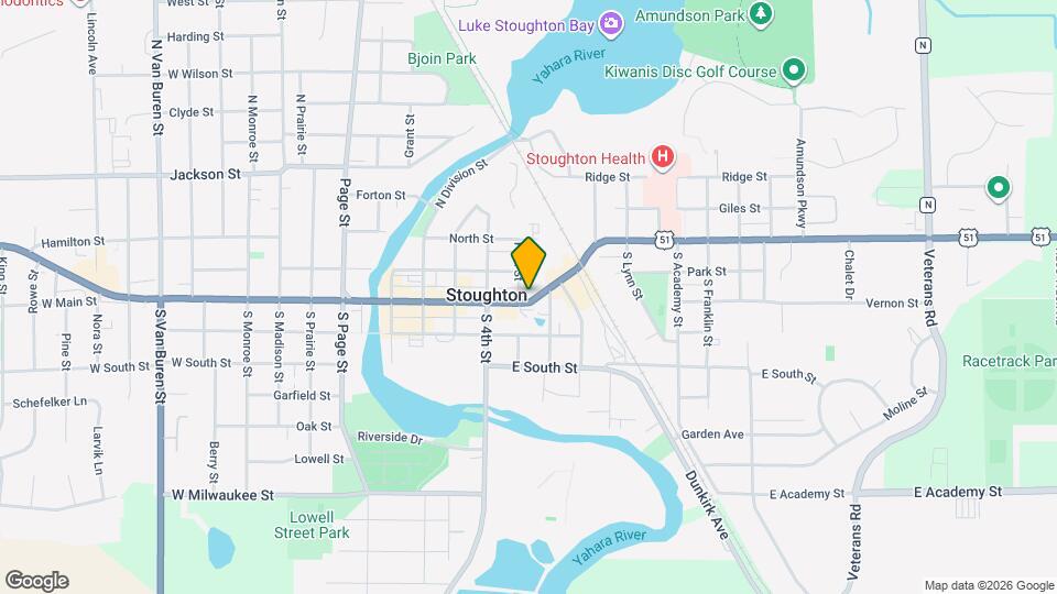 225 S 5th St, Unit #1 Map and Location Details