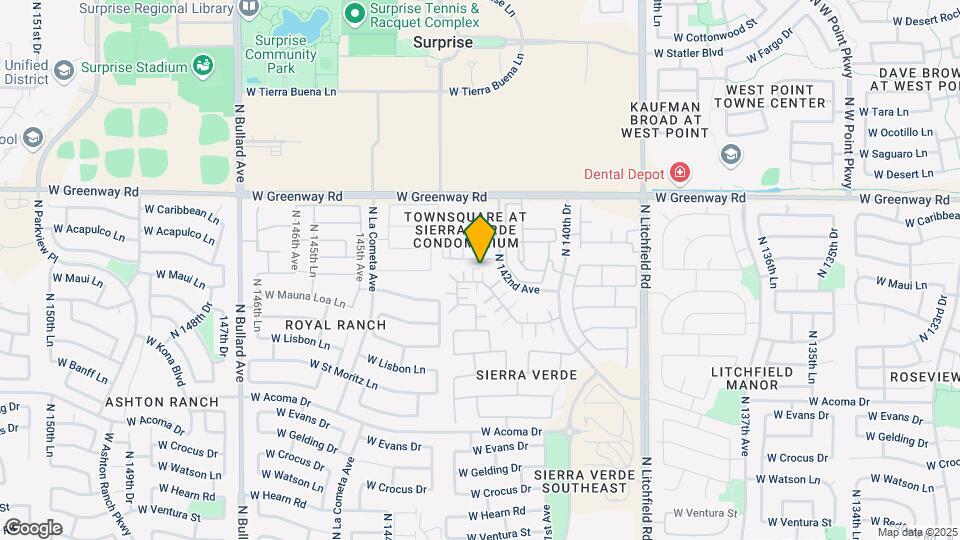14210 W Country Gables Dr Map and Location Details