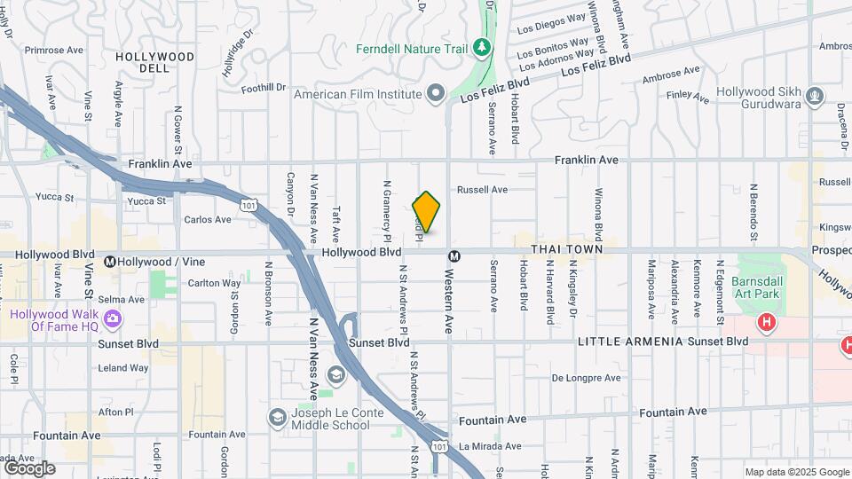 The Gershwin Mapa y Detalles de la Ubicación