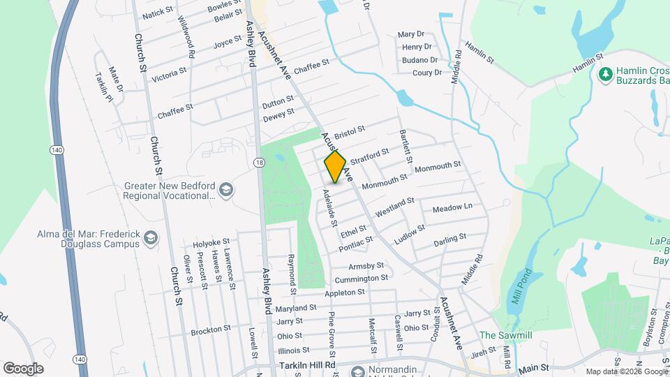 1027 Monmouth St Map and Location Details