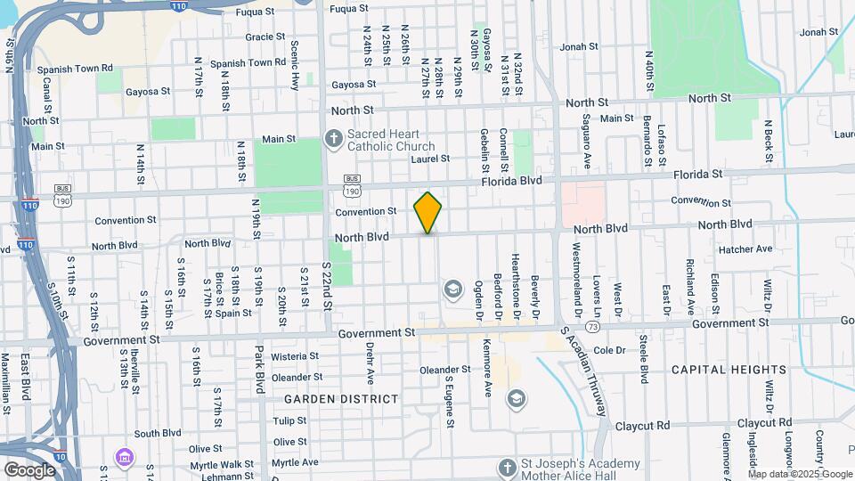 2650 North Blvd Map and Location Details