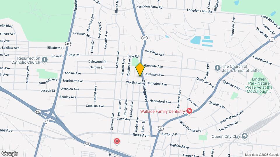 5409 Carthage Ave Mapa y Detalles de la Ubicación