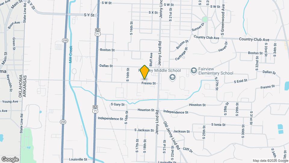3320-3322 S 18th St Map and Location Details