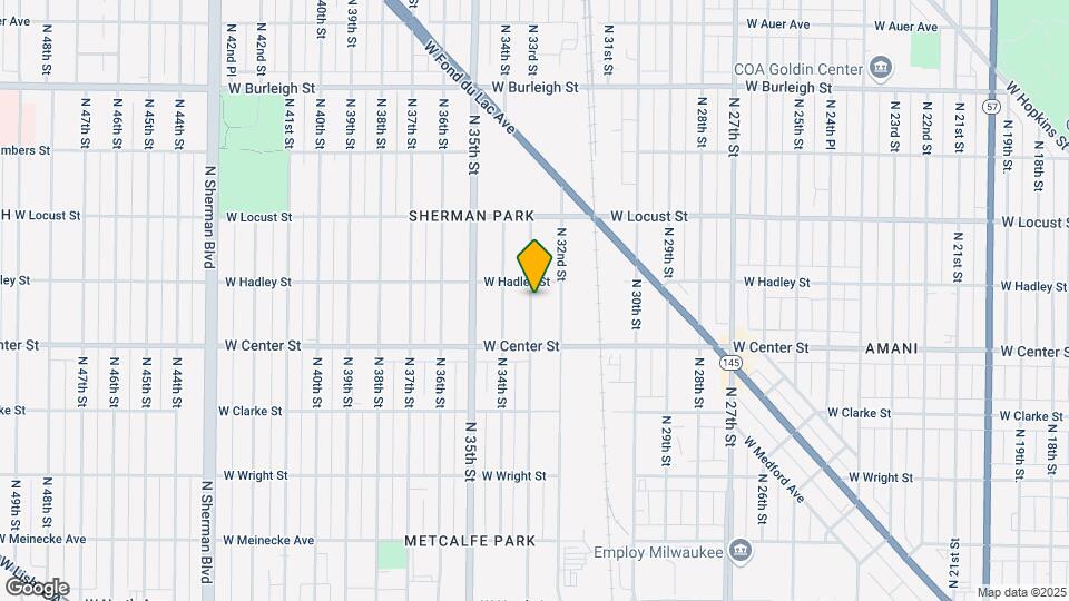 2755-2757-2757 N 33rd St Map and Location Details