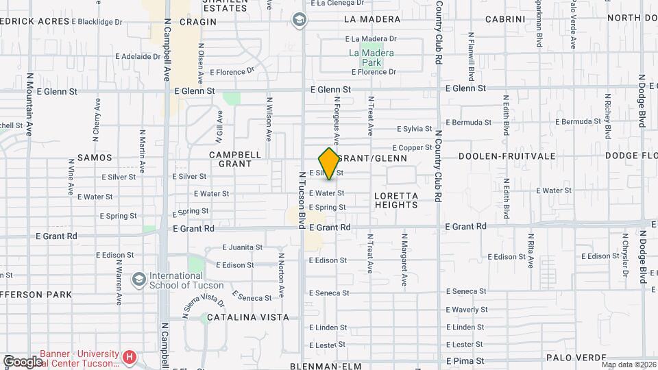 2561 E Water St Map and Location Details