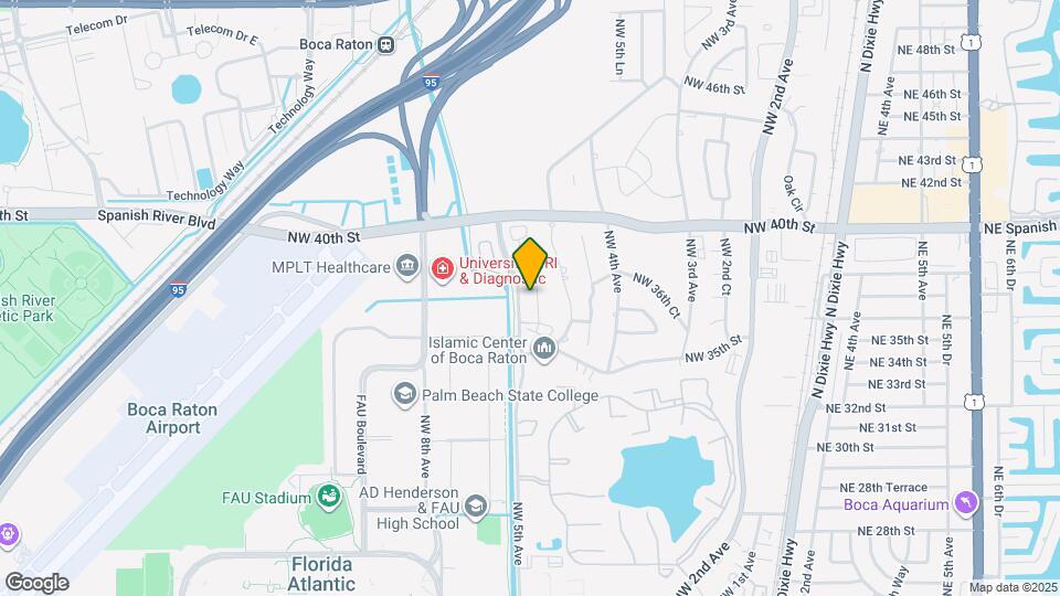 3643 NW 5th Terrace Map and Location Details