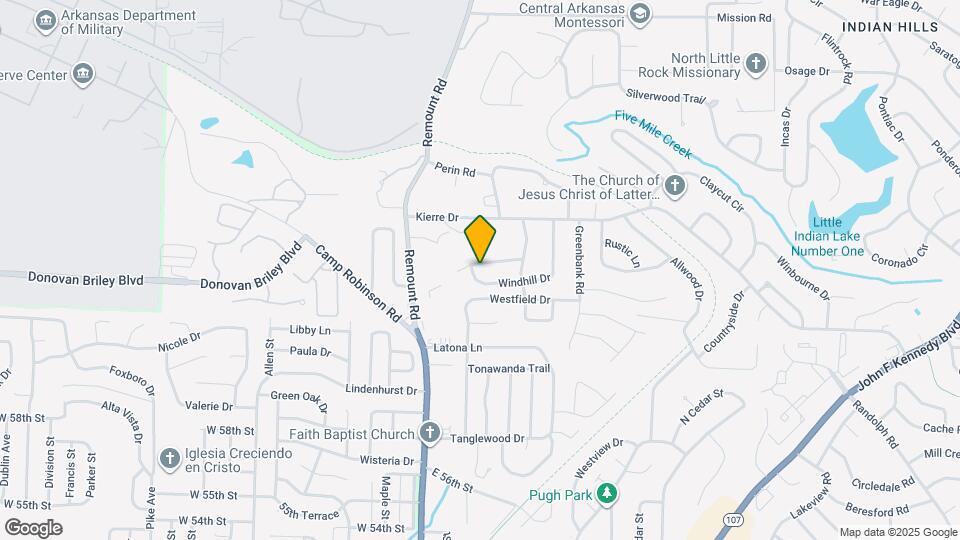 200 Timberline Dr Map and Location Details