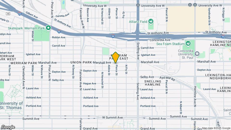 1670 Marshall Ave Map and Location Details