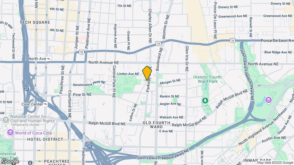 530 NE Parkway Dr Map and Location Details