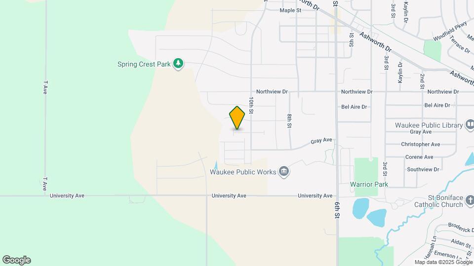 1012 Maywood Ln Map and Location Details