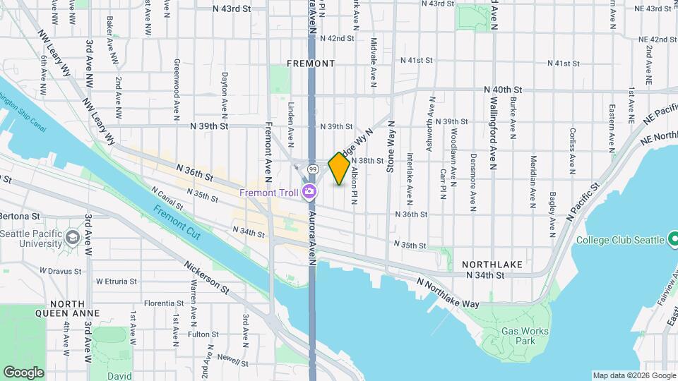 3624 Whitman Ave N Map and Location Details