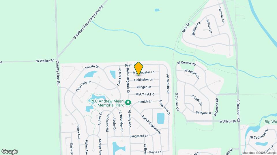 6605 Goldhaber Ln Map and Location Details