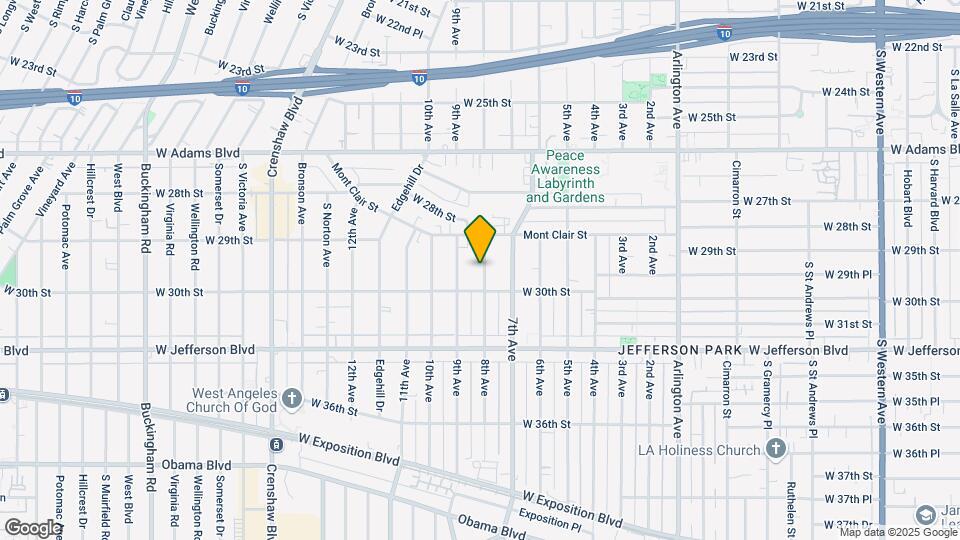 2927-2929 8th Ave Map and Location Details