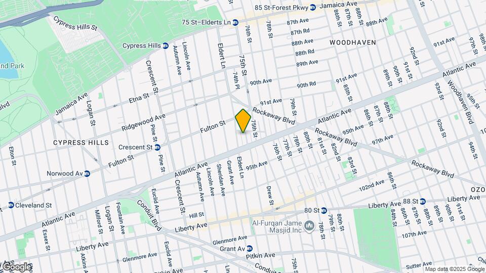 93-08 74th Pl Map and Location Details