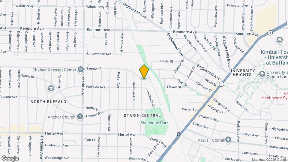 211 Shoshone St, Unit Upper Mapa y Detalles de la Ubicación