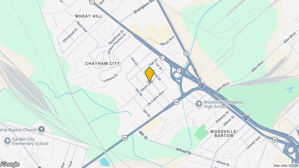 520 Davis Ave, Unit 520 Davis Unit#B Map and Location Details