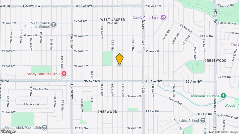 15103-15196 96 Ave NW Map and Location Details