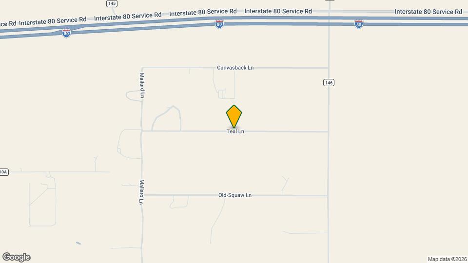 4554 Teal Ln Map and Location Details