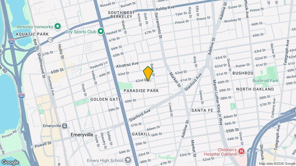 1007 62nd St Map and Location Details