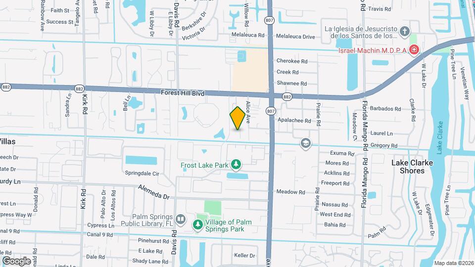 1193 Colonial Palms Way Map and Location Details