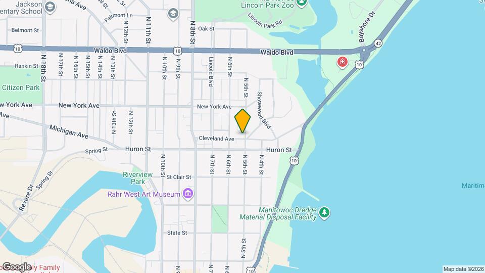 820 N 5th St, Unit 820 N 5th St Mapa y Detalles de la Ubicación