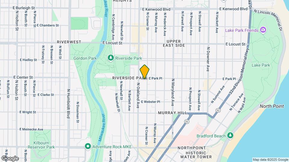 2637 N Cramer St Map and Location Details
