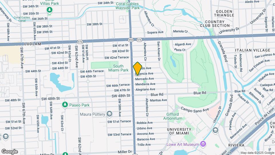1529 Mercado Ave Map and Location Details
