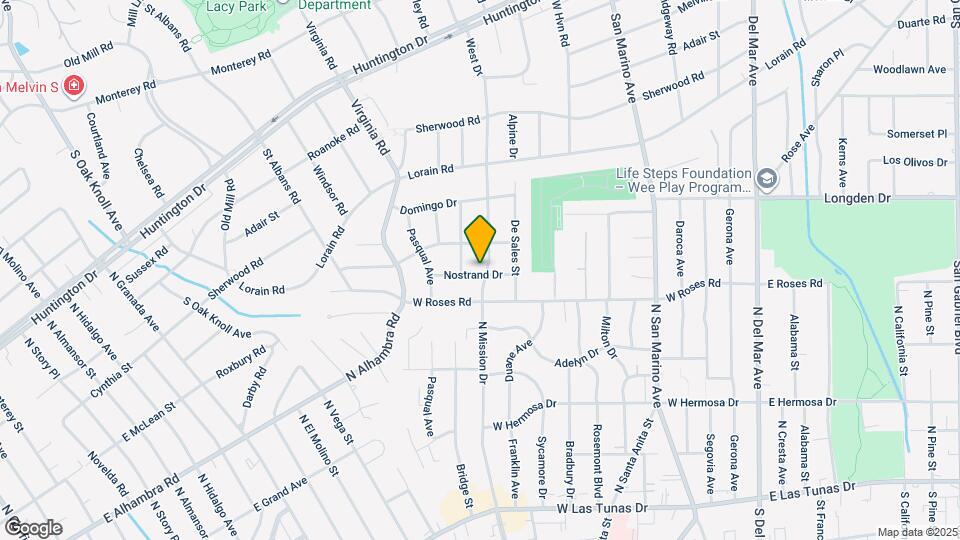 533 N Mission Dr, Unit A Map and Location Details