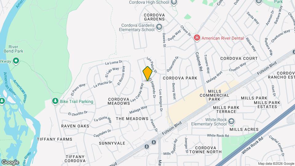 10208 La Presa Way Mapa y Detalles de la Ubicación