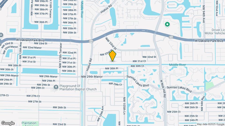 3111 NW 107th Dr Map and Location Details