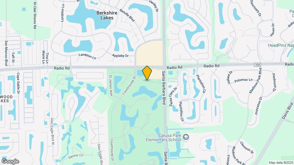 7320 Glenmoor Ln Map and Location Details