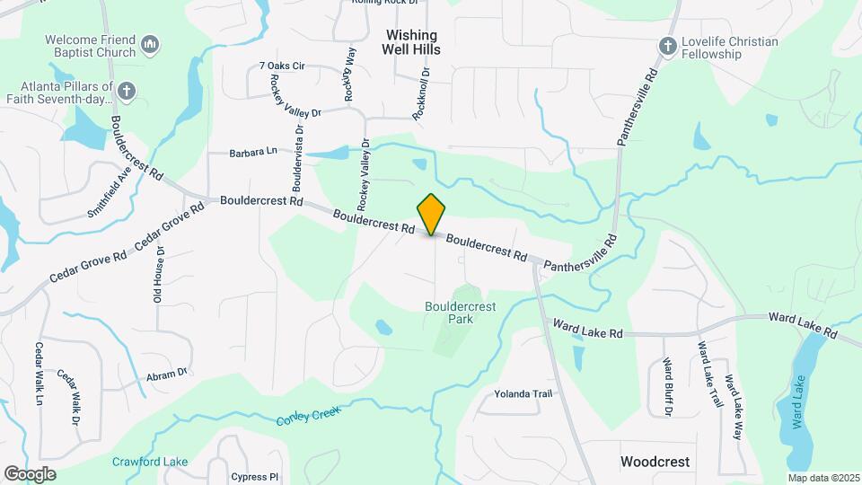 3679 Bouldercrest Rd Map and Location Details