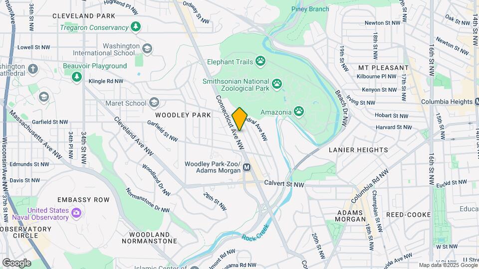 2731 Connecticut Ave NW Map and Location Details