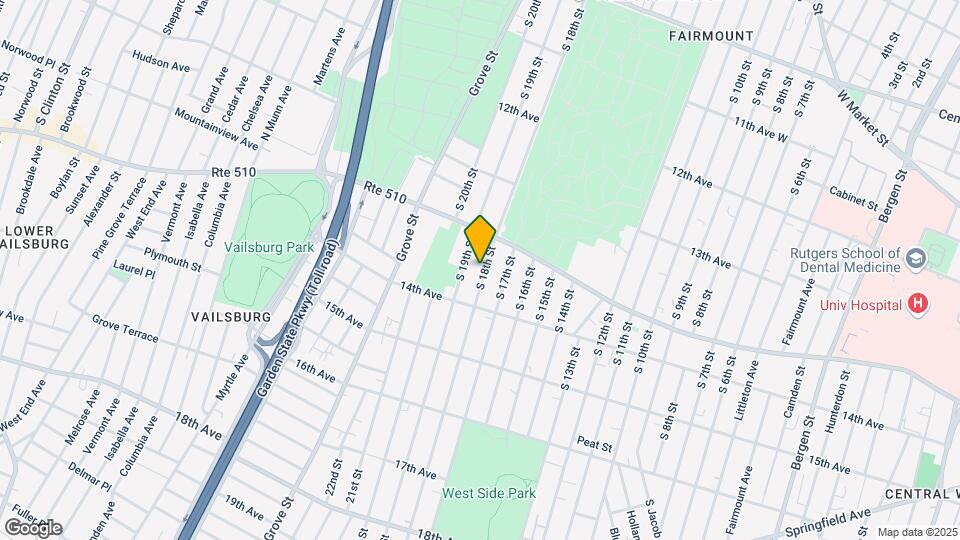 431 S 18th St Mapa y Detalles de la Ubicación