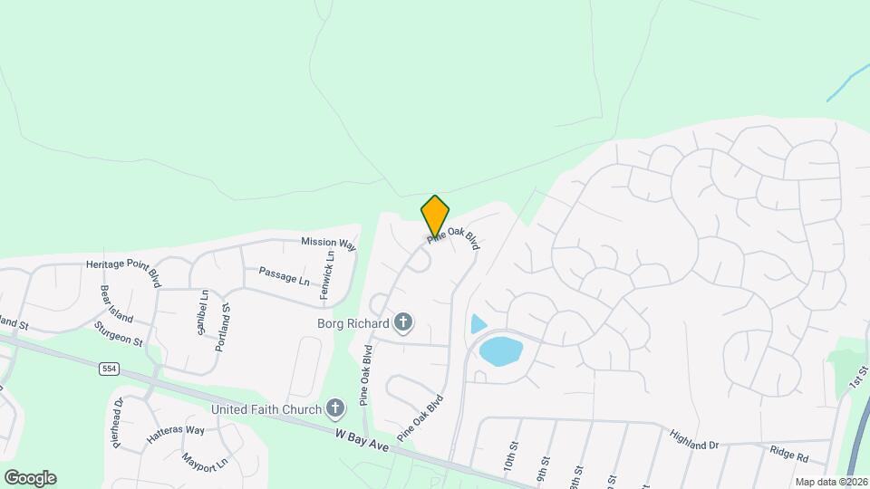 145 Pine Oak Blvd Map and Location Details