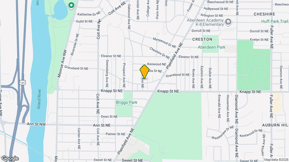 2034 Sinclair Ave NE Map and Location Details