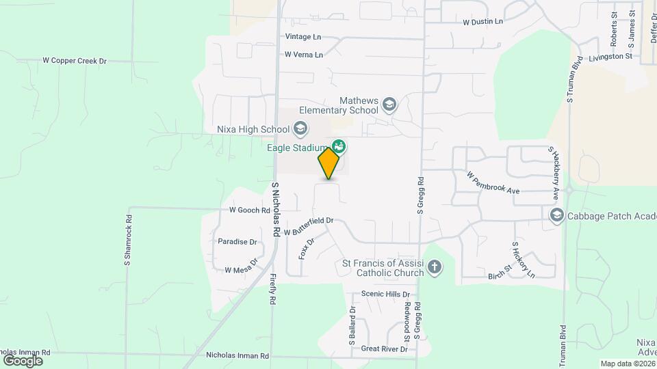 1238 Bluegrass Rd, Unit 1 Map and Location Details
