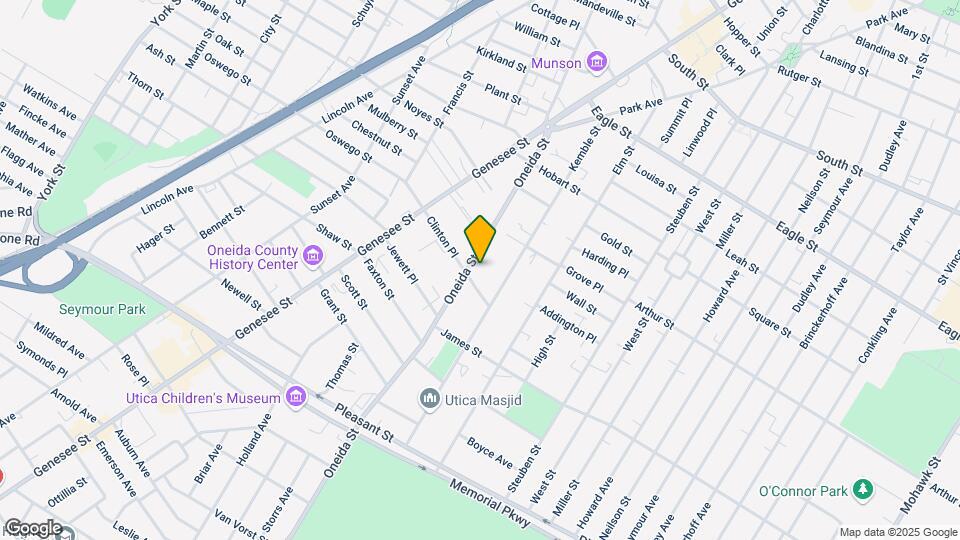 1527 Oneida St, Unit APT 1 Mapa y Detalles de la Ubicación