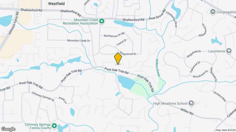 4919 Post Oak Tritt Rd Map and Location Details