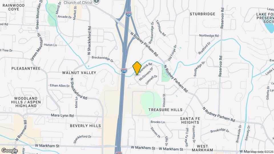 16 Warwick Rd Map and Location Details