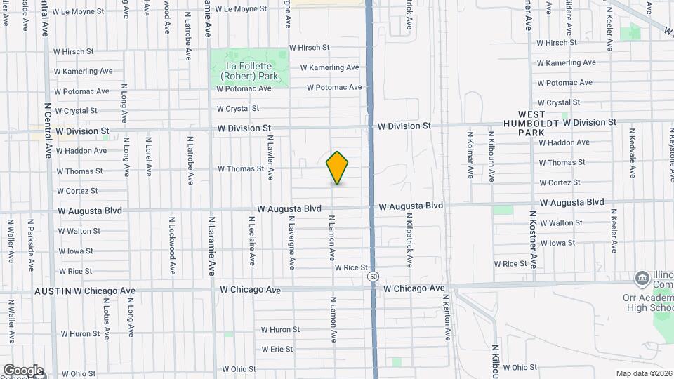 4855 W Cortez St Map and Location Details