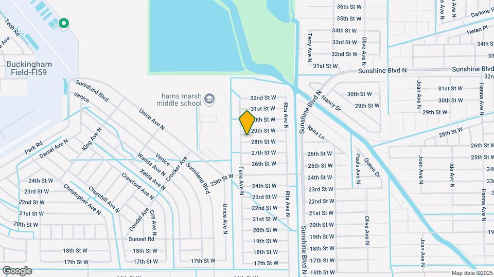 3420 28th St W Map and Location Details