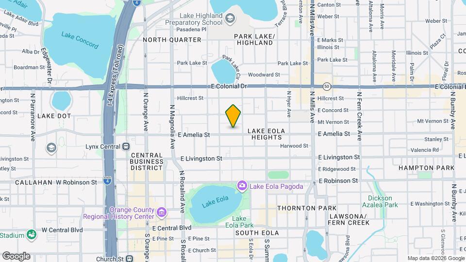 503 E Amelia St Mapa y Detalles de la Ubicación