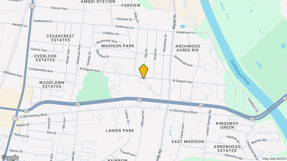 722 N Dupont Ave Map and Location Details