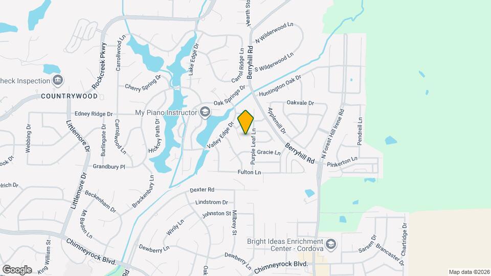 9040 Pepper Hollow Ct Map and Location Details