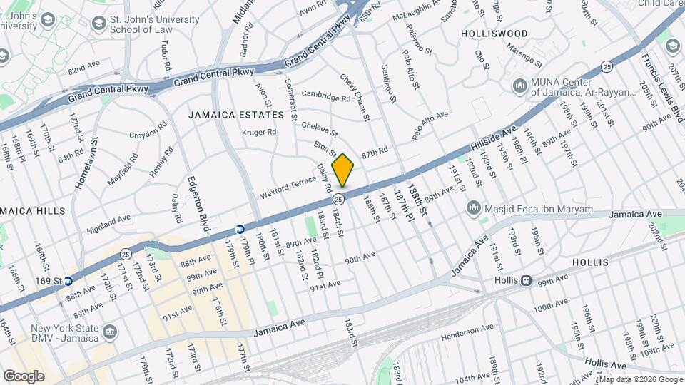 Hillside Avenue, Unit 507 Map and Location Details
