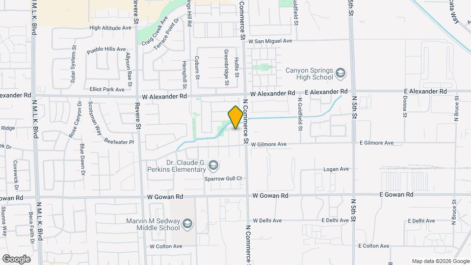 3829 White Quail Ct Map and Location Details