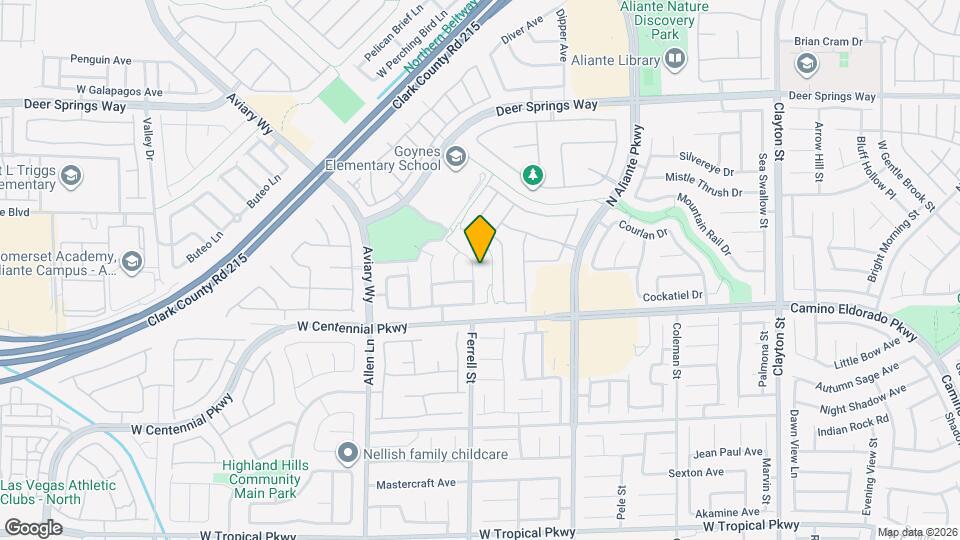 6452 Birdcall St Map and Location Details